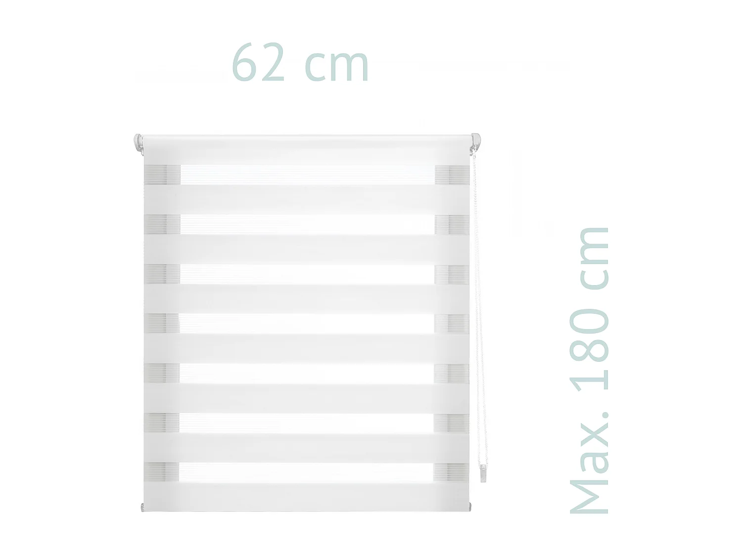 Estor dia y noche enrollable Fácil montaje adheshivo o pinzas