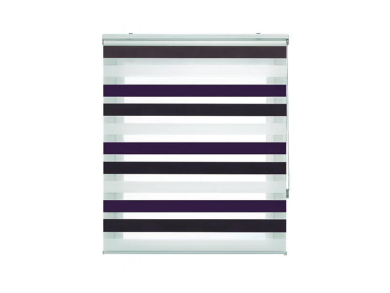 Estor noche y Día tricolor con tejido doble