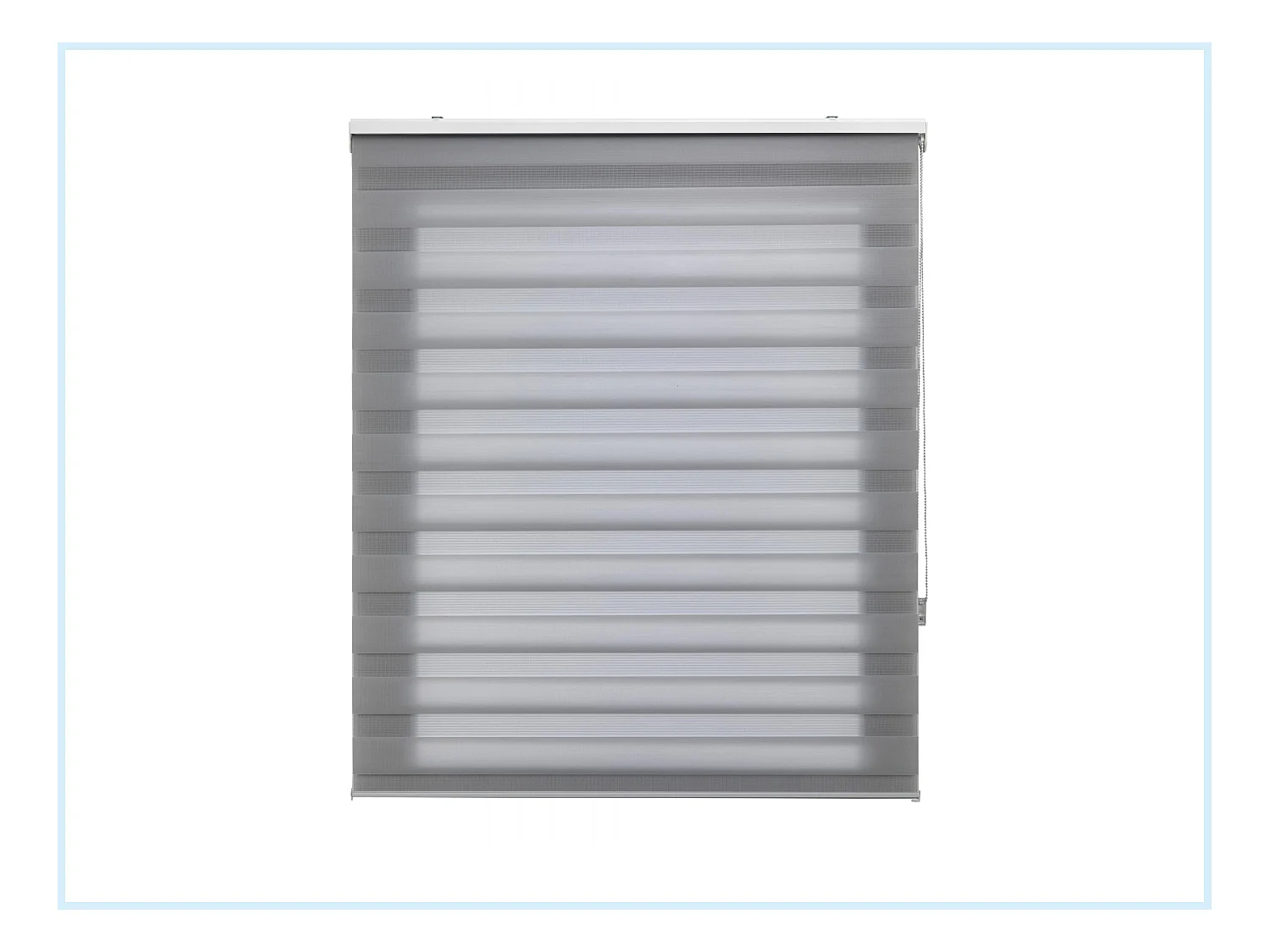 Tenda a Rullo bicolore notte e giorno