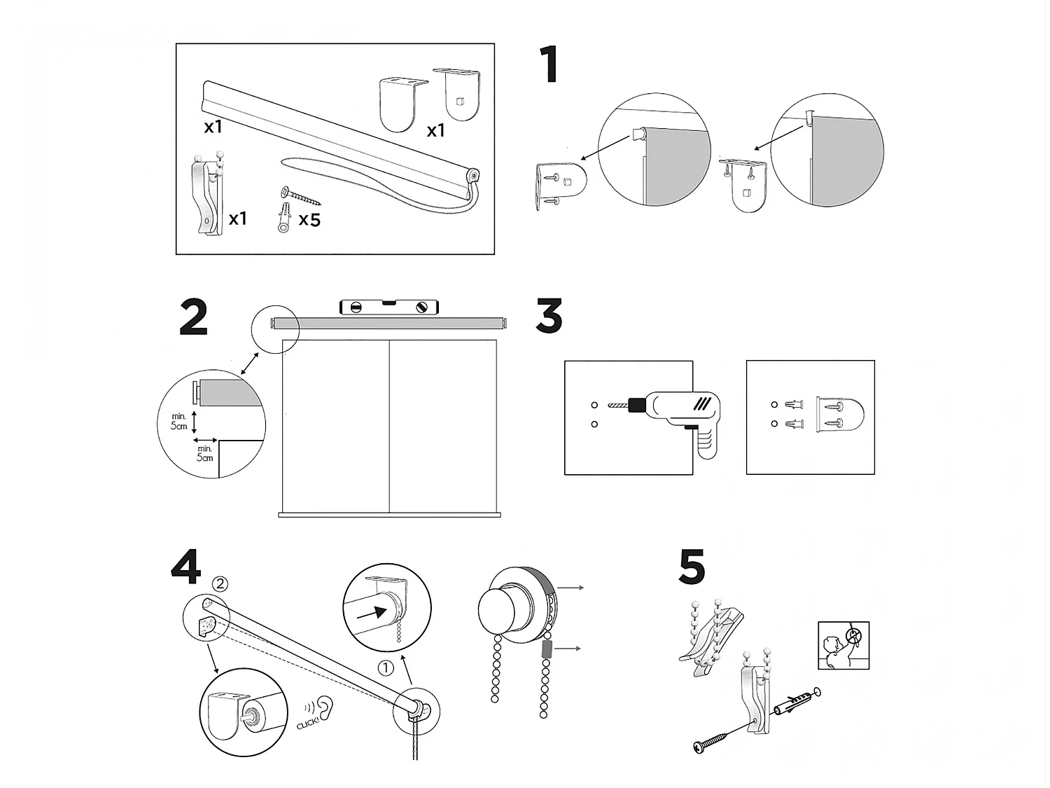 Store enrouleur Polyester Translucide 180x250