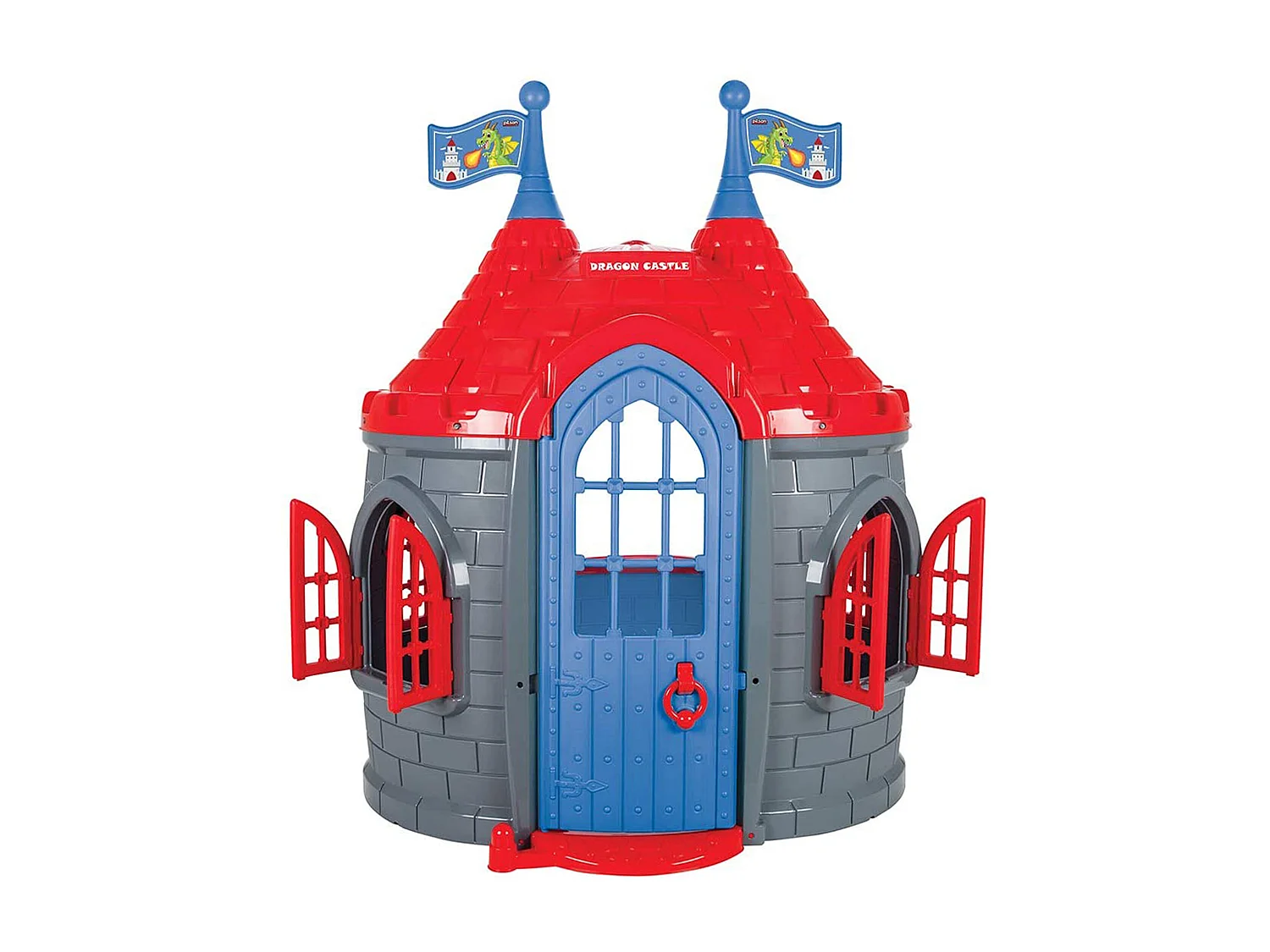 Castelo infantil de plástico DRAGON CASTLE