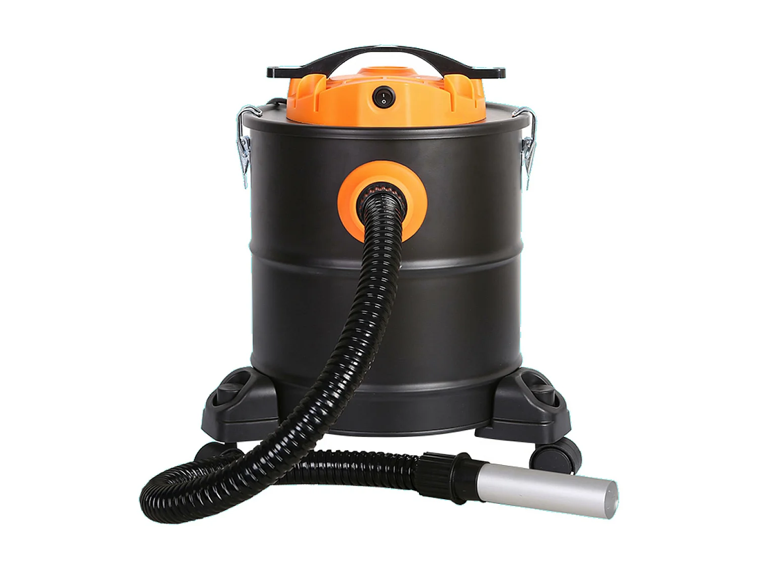 Aspiratore di cenere da 1200W per stufe e caminetti con serbatoio da 20L e ruote