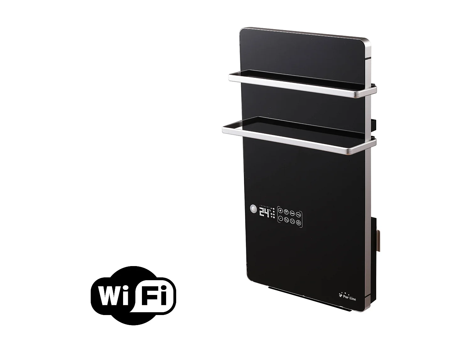 Sèche-serviettes numérique contrôle WIFI 2000W