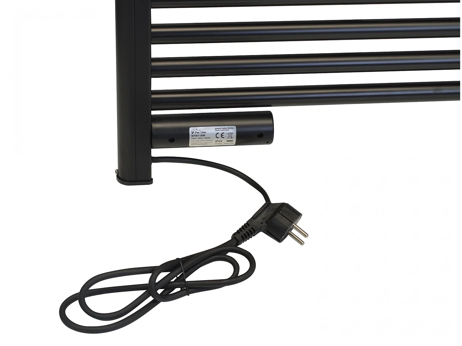 Sèche-serviettes avec minuterie 500W