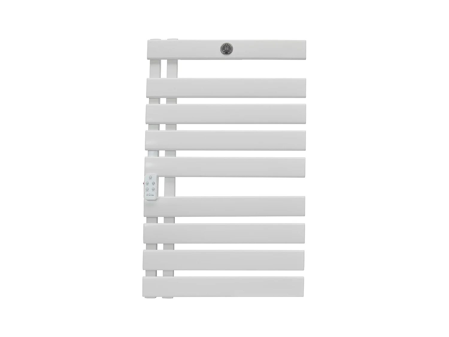 Sèche-serviettes mural aluminium display LED et WiFi 500W