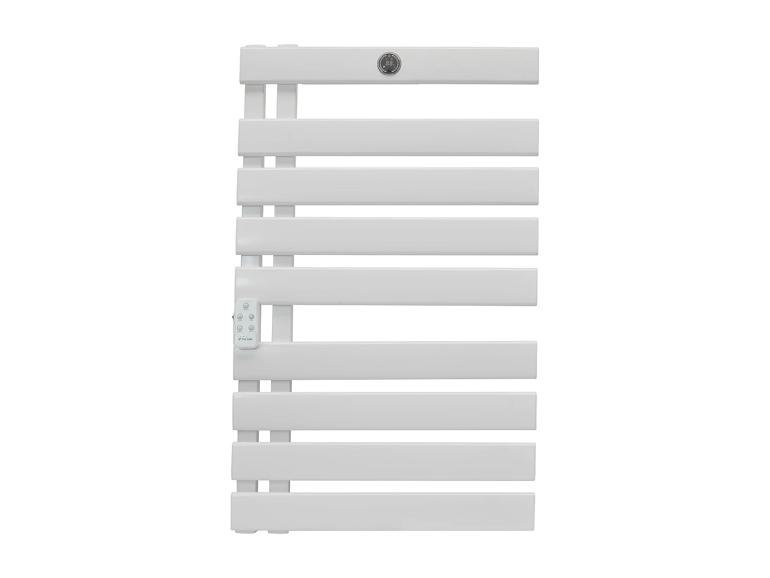 Sèche-serviettes mural aluminium display LED et WiFi 500W