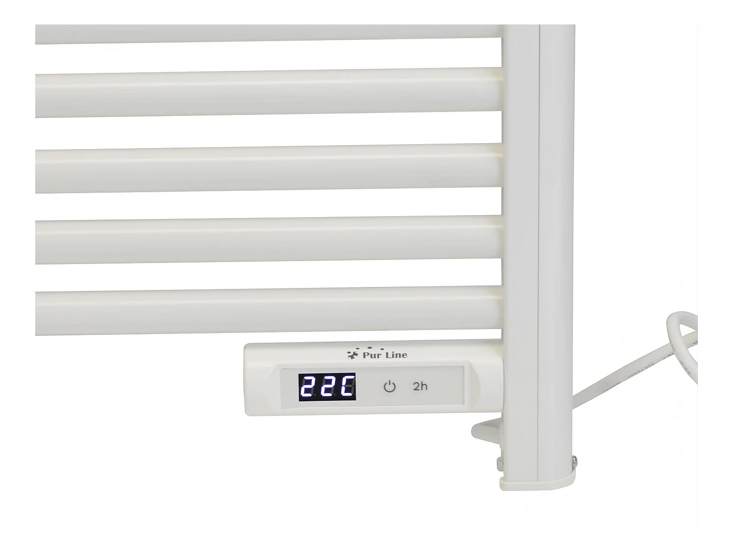 500 W aluminium handdoekhouder met timer