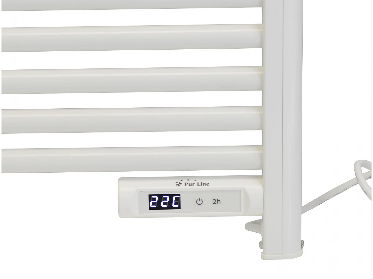 500 W aluminium handdoekhouder met timer