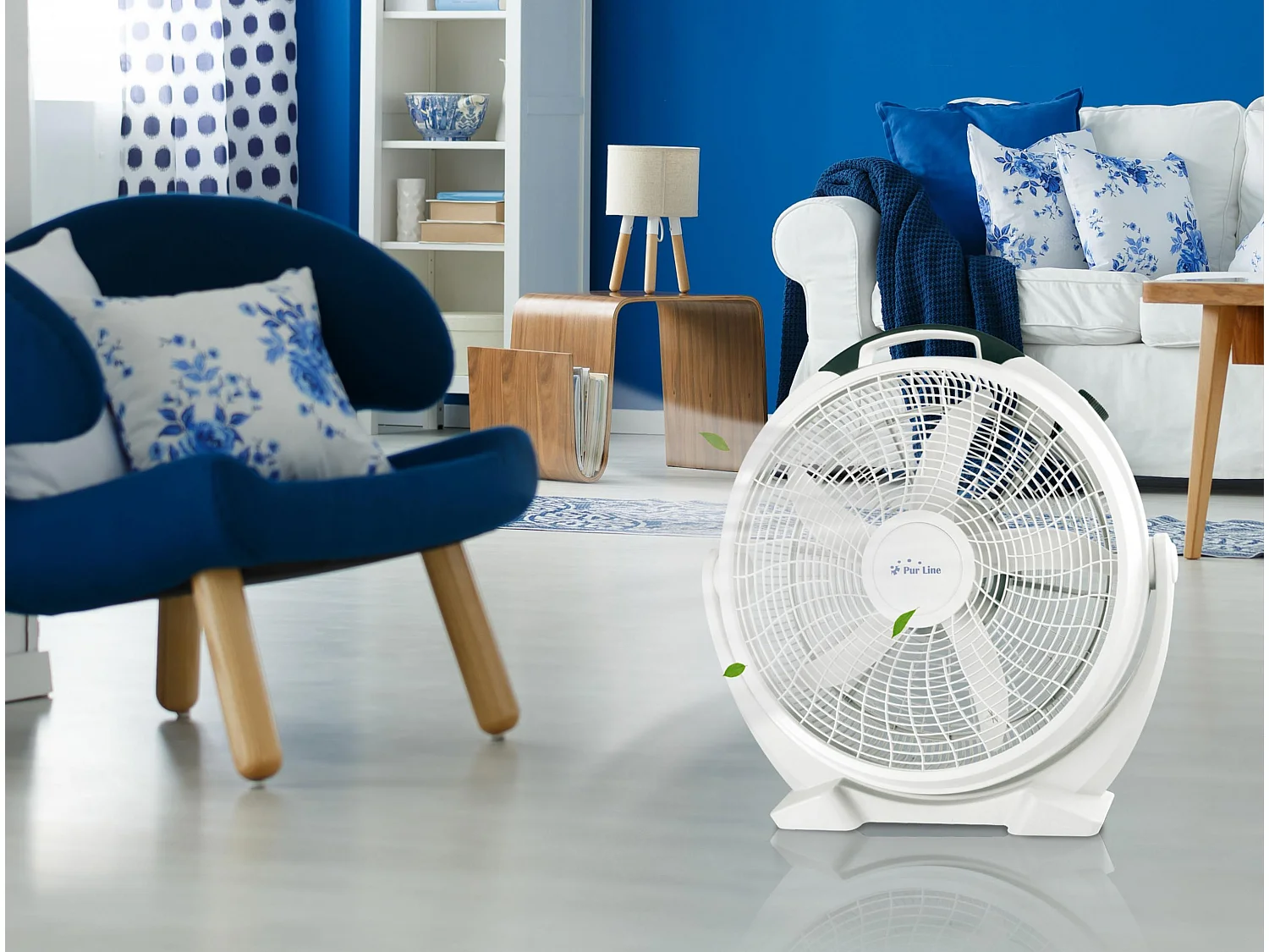 Ventilador industrial 110 W con 5 aspas y 3 velocidades