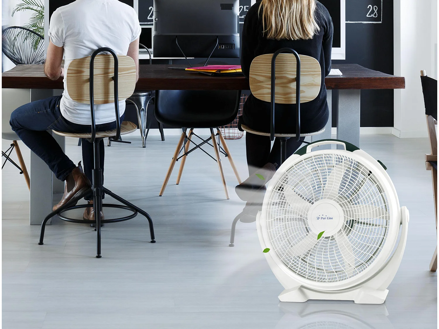 Ventilador industrial 110 W con 5 aspas y 3 velocidades