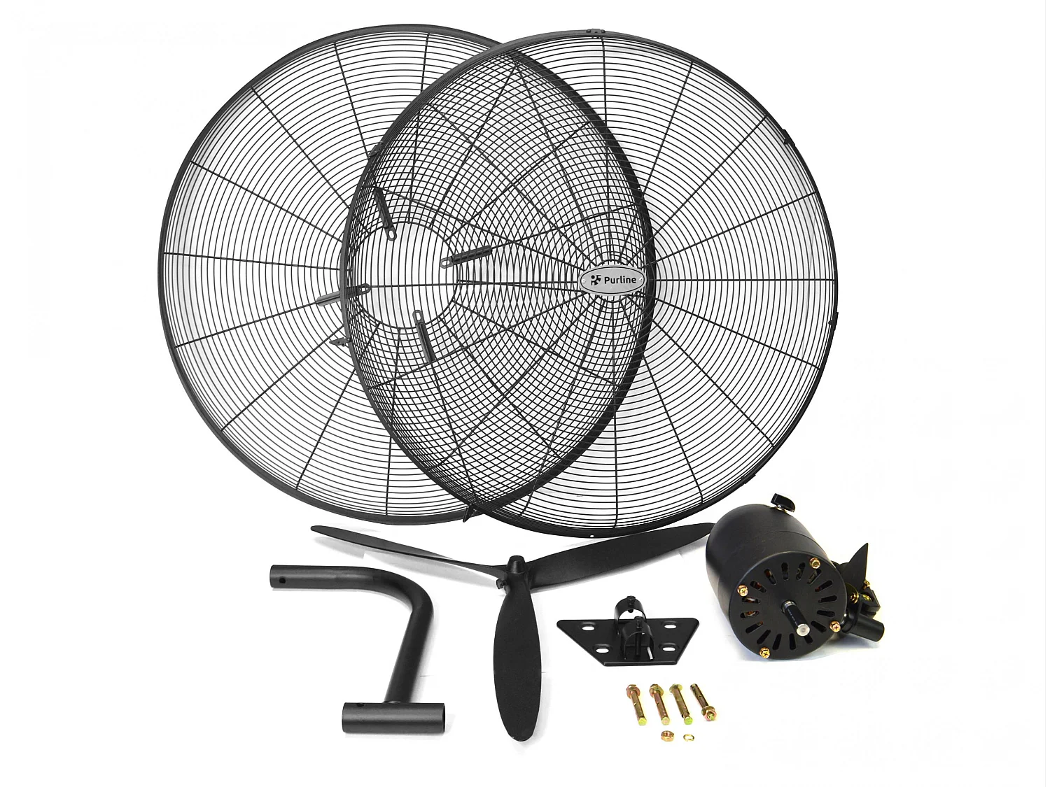 Ventilateur mural industriel 230W avec pales en aluminium