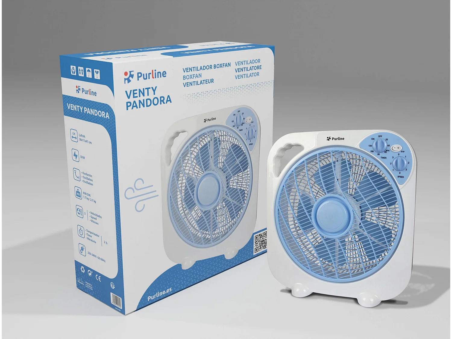 Ventilator VENTY PANDORA