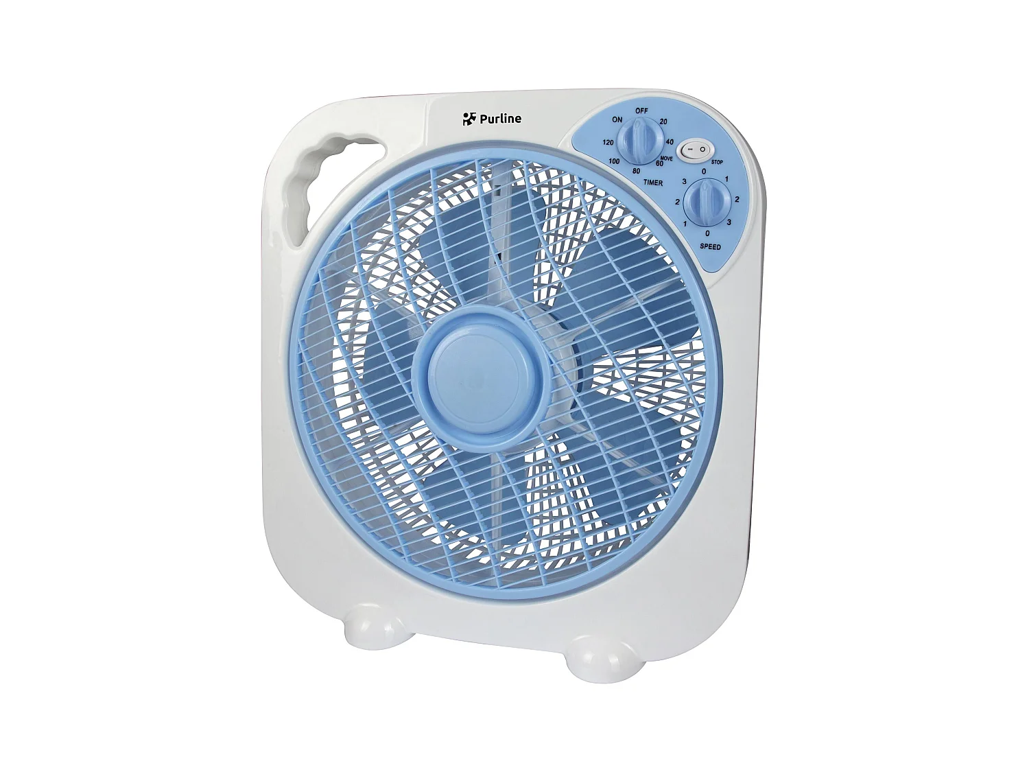 Ventilateur de table ou de sol portable avec minuterie