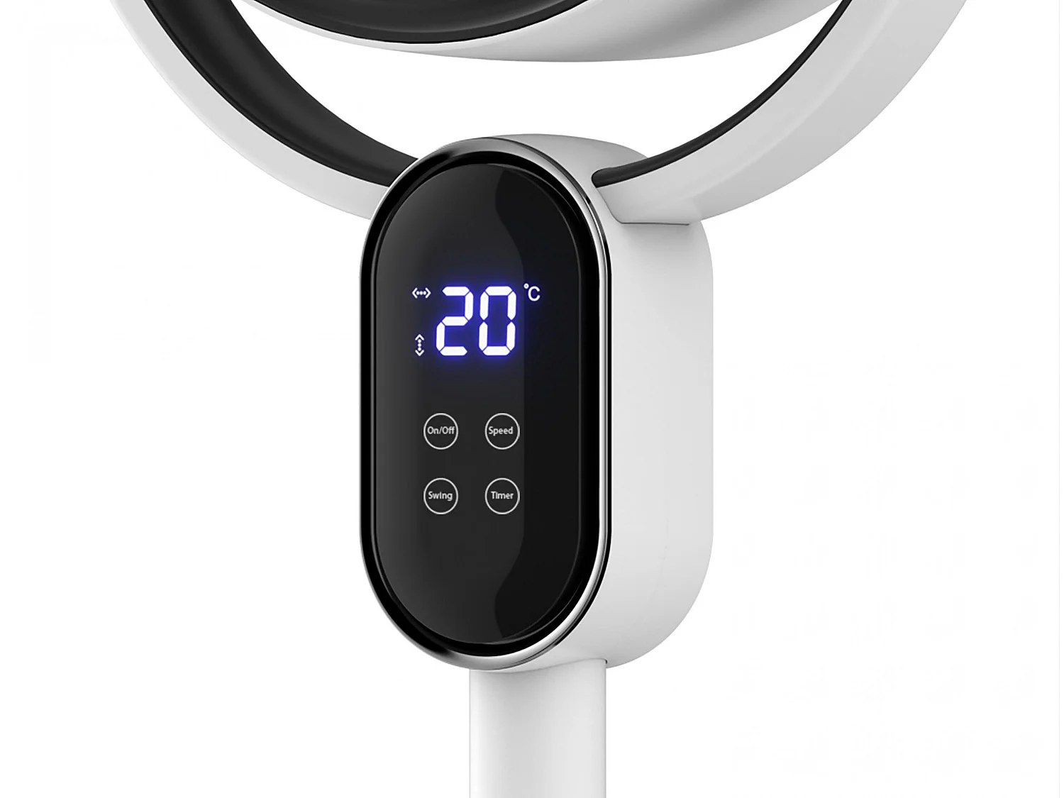 Ventilador digital de mesa e de chão