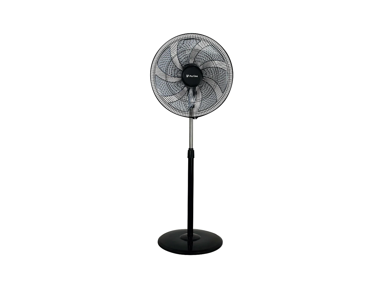 Ventilateur de sol industriel 100W avec 7 pales