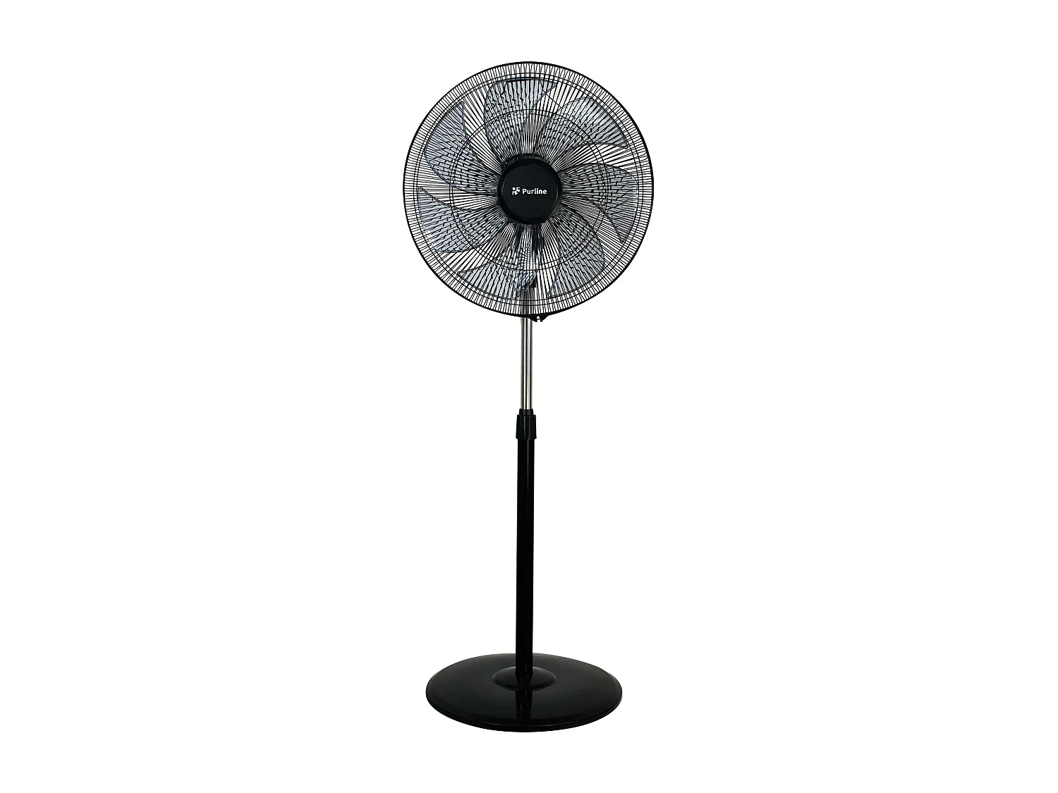 Ventilateur de sol industriel 100W avec 7 pales