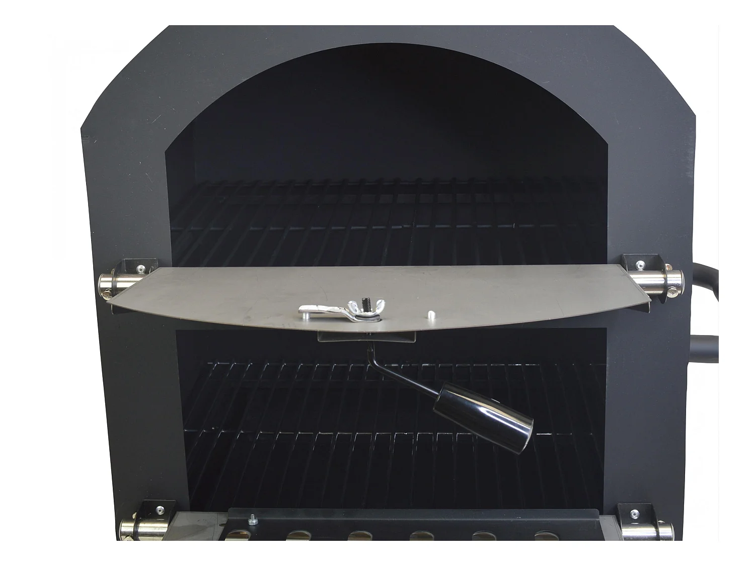 Forno esterno con pietra per pizza in ceramica