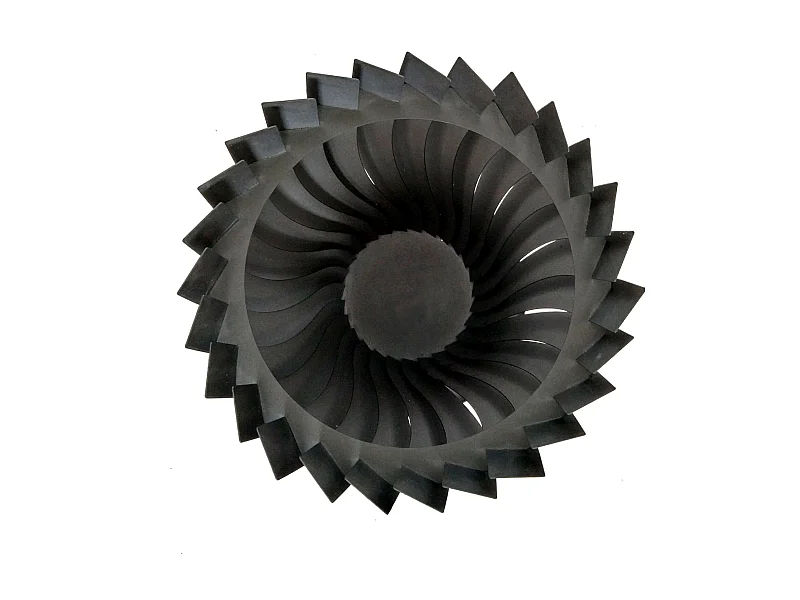 Braciere da esterno in acciaio nero