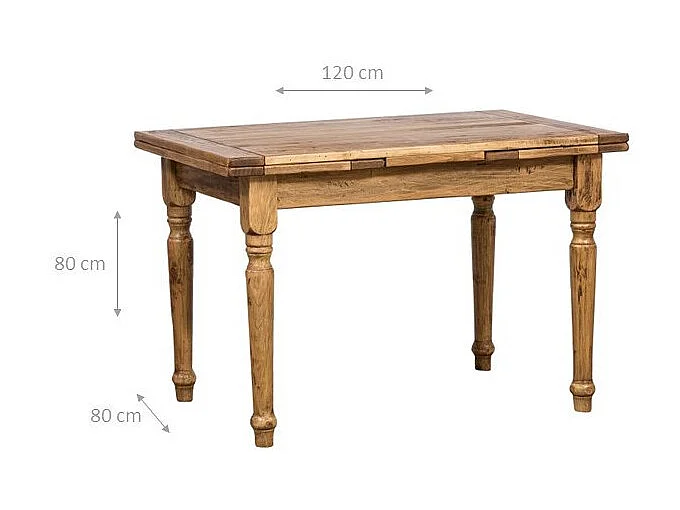 Table Extensible - Country style