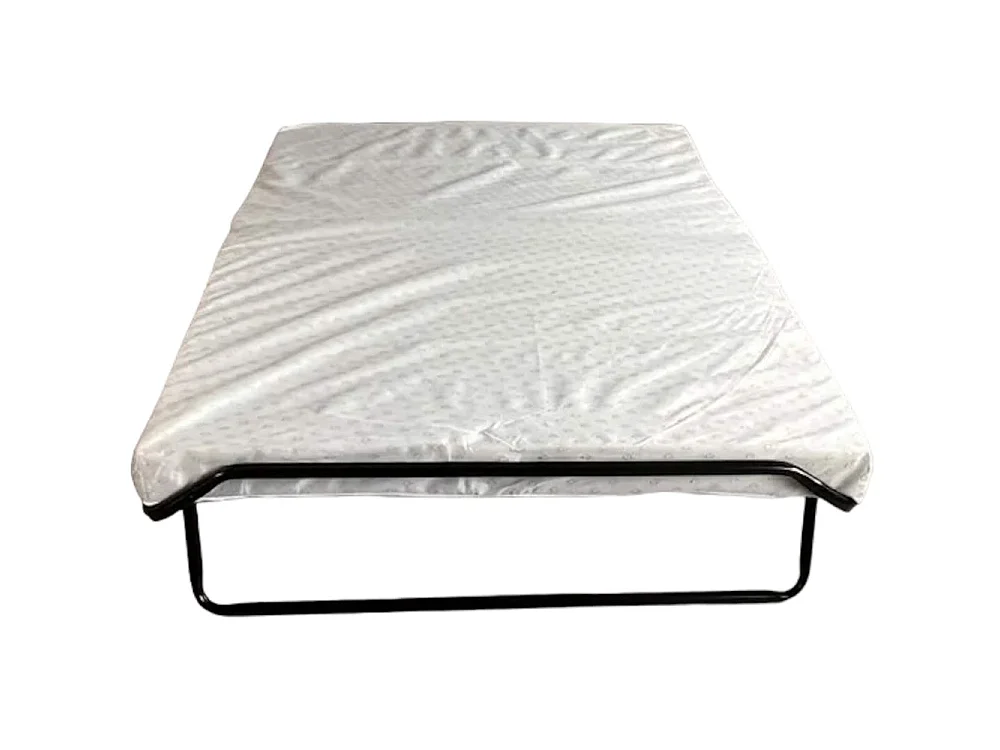 Lit pliant - 120x190 - Gain de place - 12 lattes bois Made in France - 1 / 2 personne