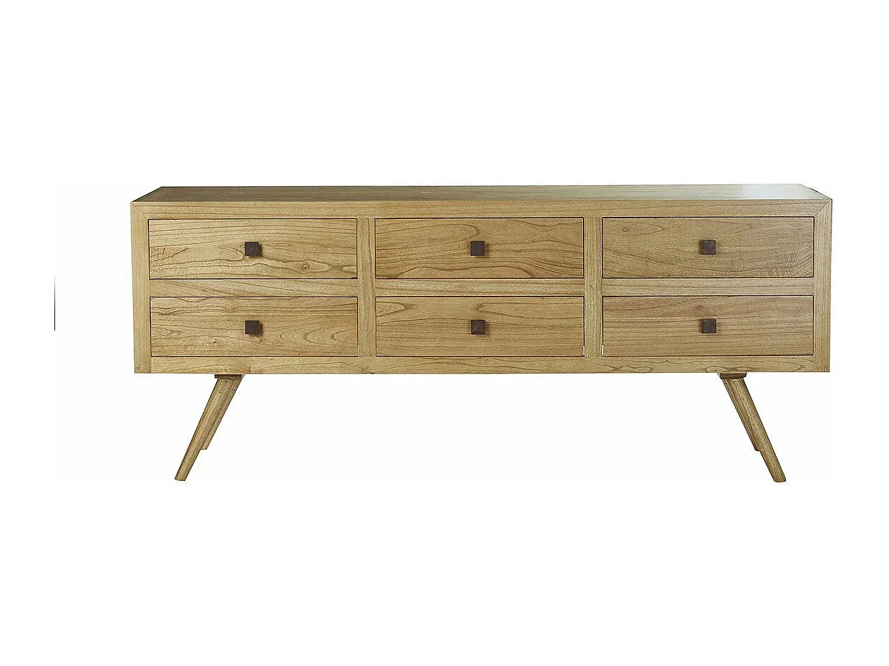 Commode en mindi massif 200 cm