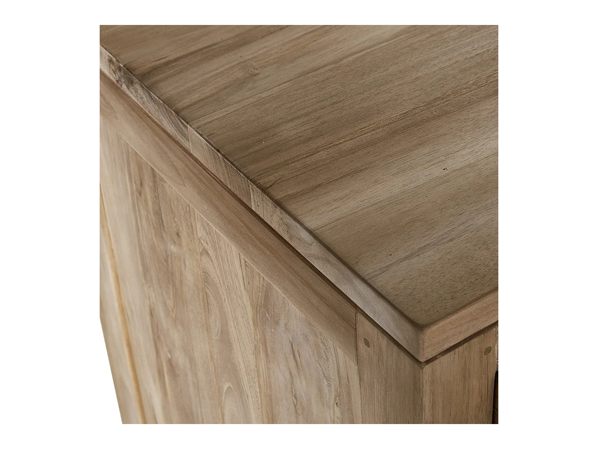 Commode en bois teck massif 120 cm