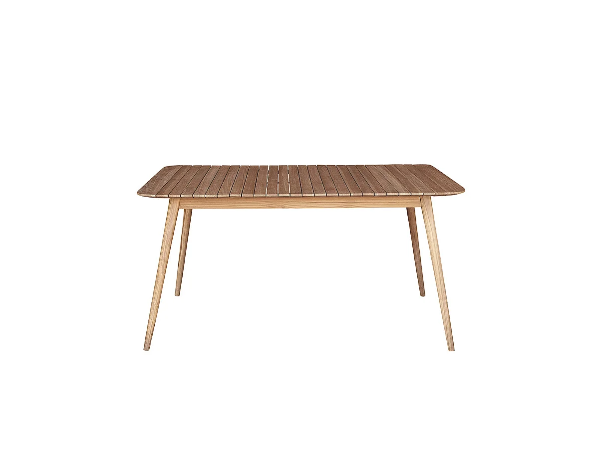 Sedia da giardino pieghevole in teak massello