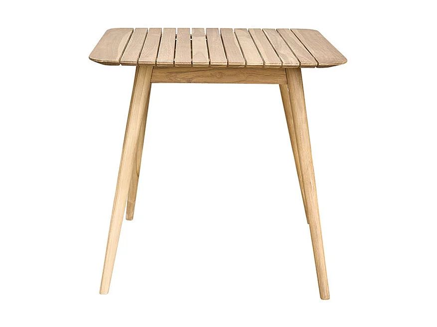 Sedia da giardino pieghevole in teak massello