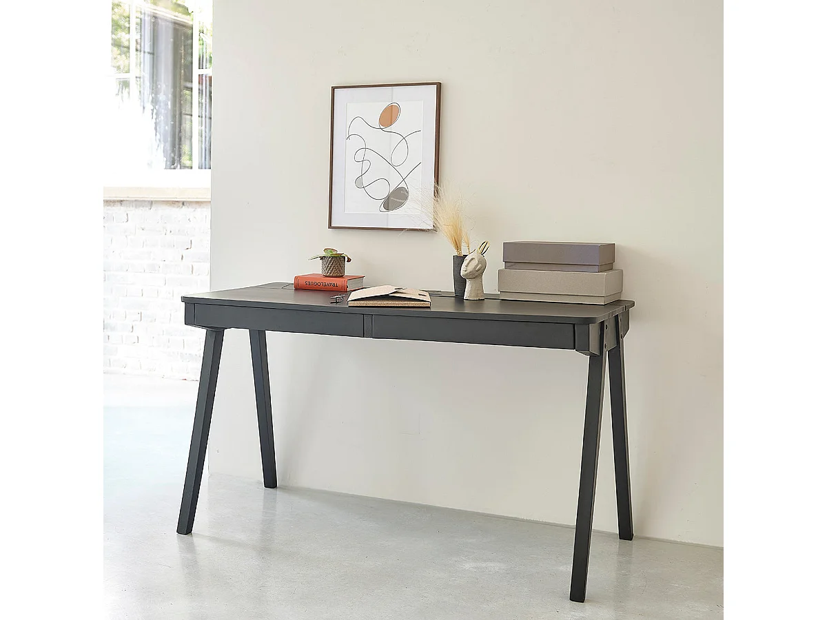 Bureau en manguier massif 130 cm