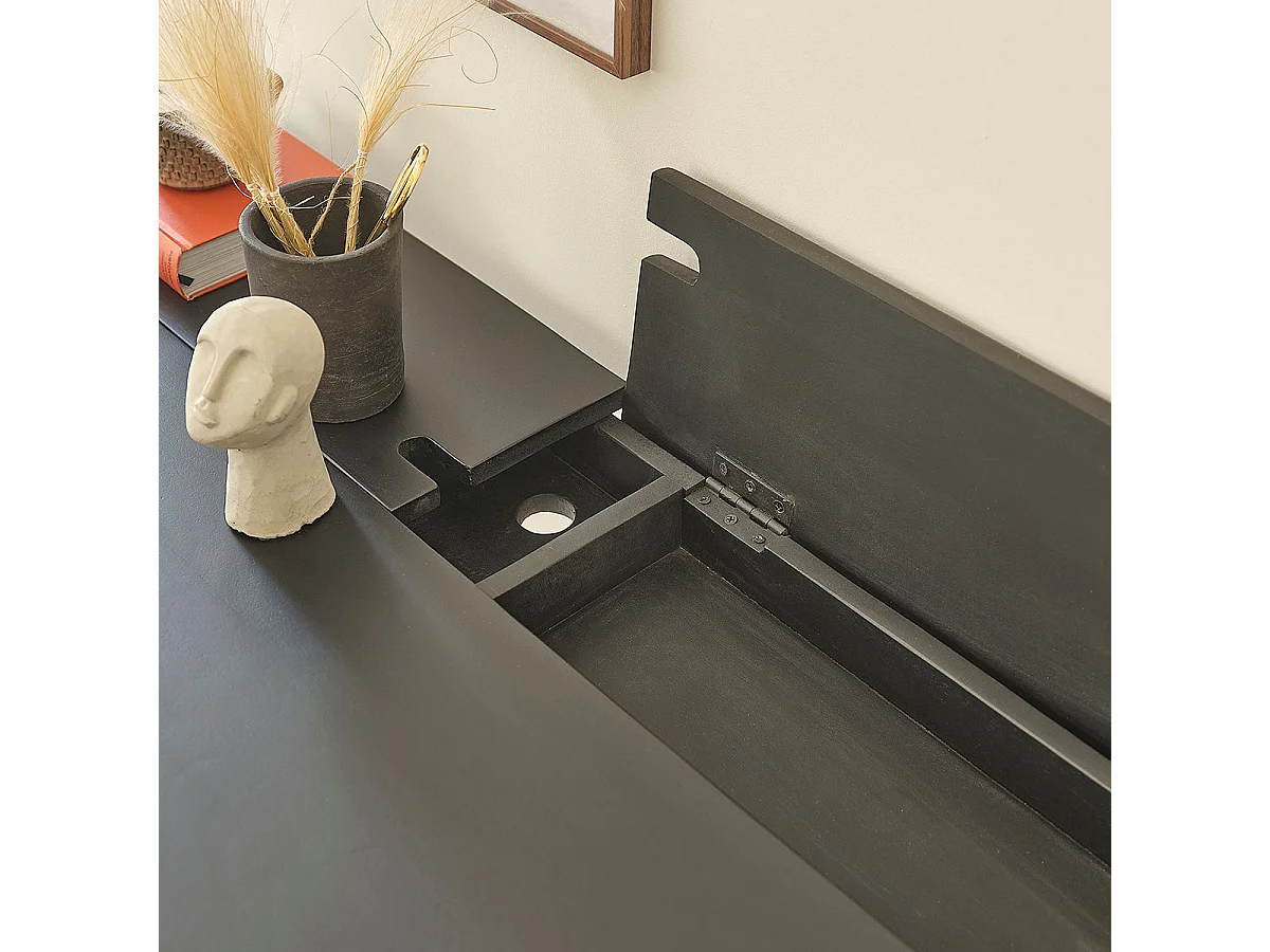 Bureau en manguier massif 130 cm