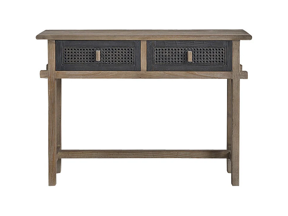 Console en bois recyclé massif 110 cm