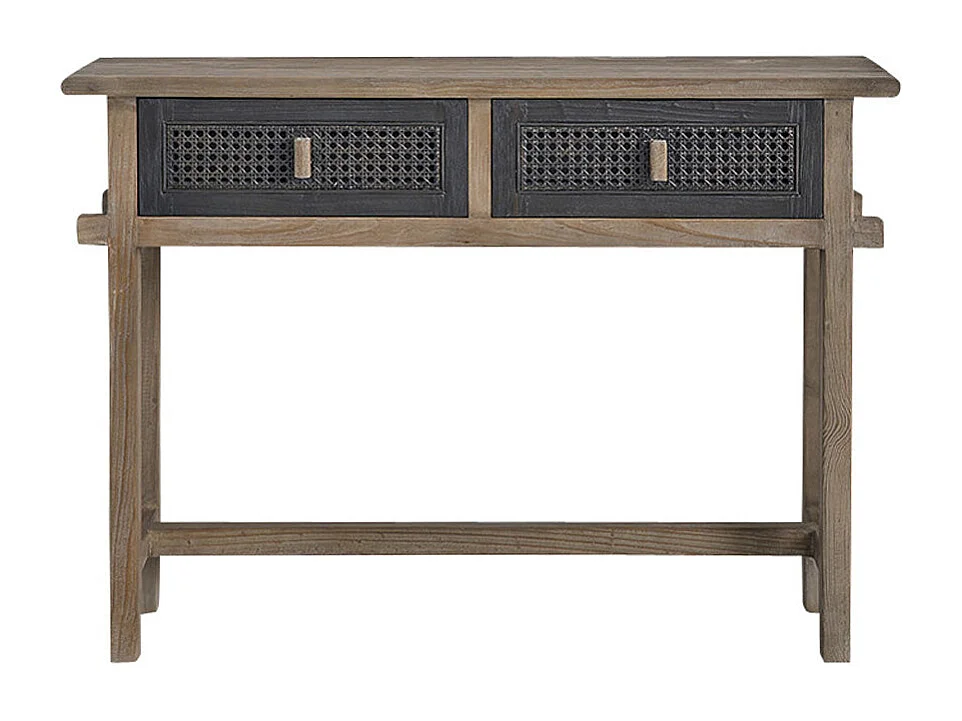 Console en bois recyclé massif 110 cm
