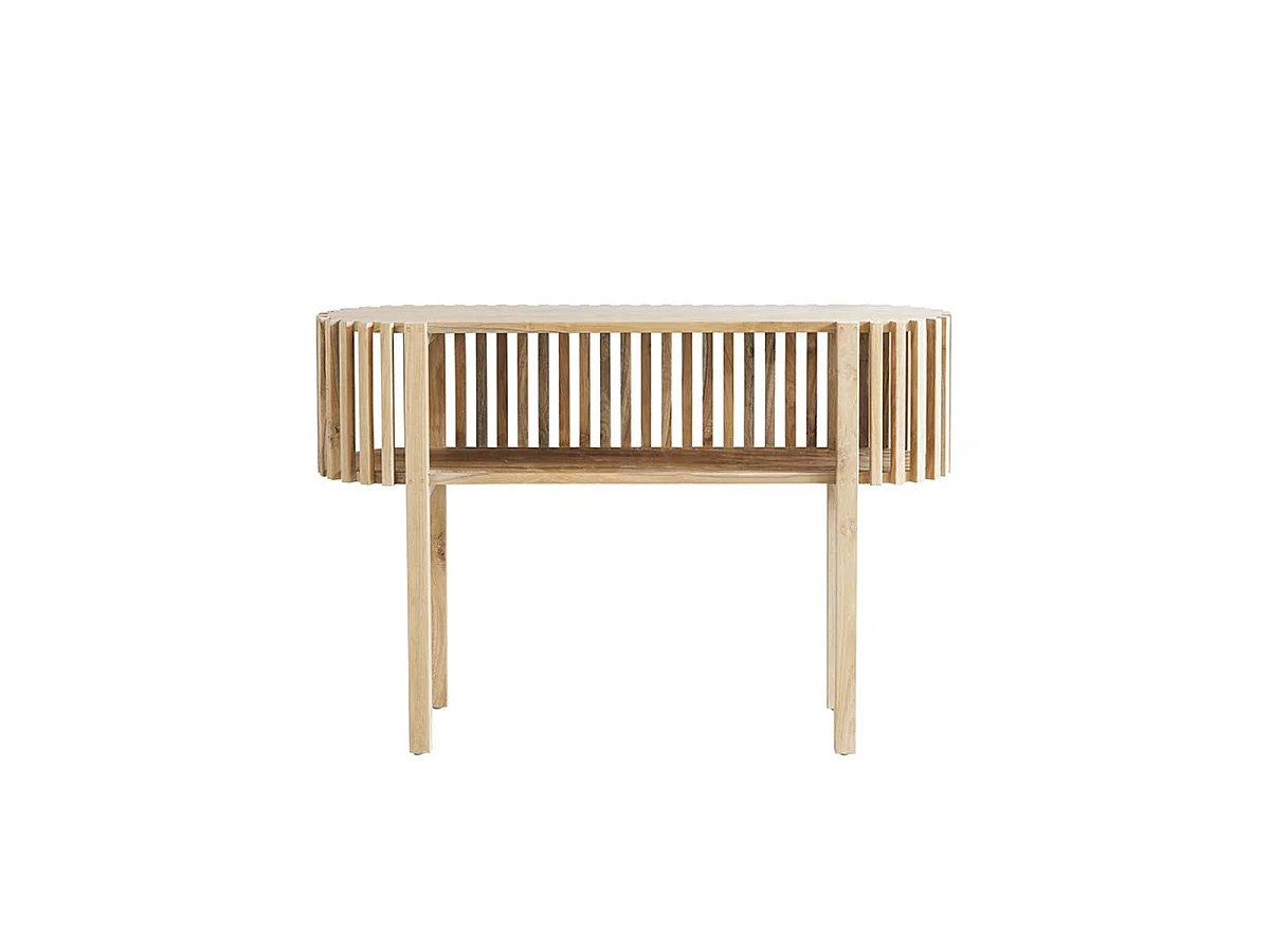 Console en teck massif 120 cm