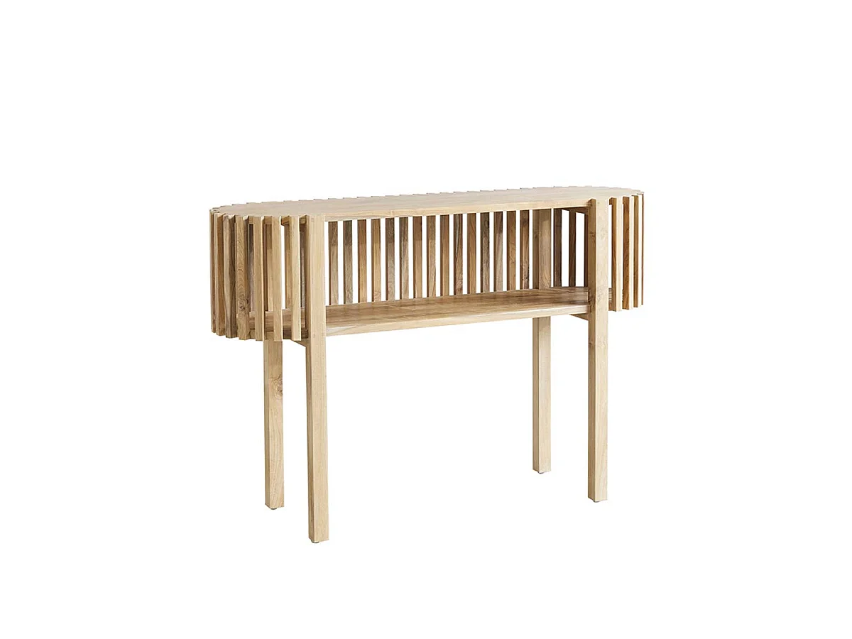 Console en teck massif 120 cm
