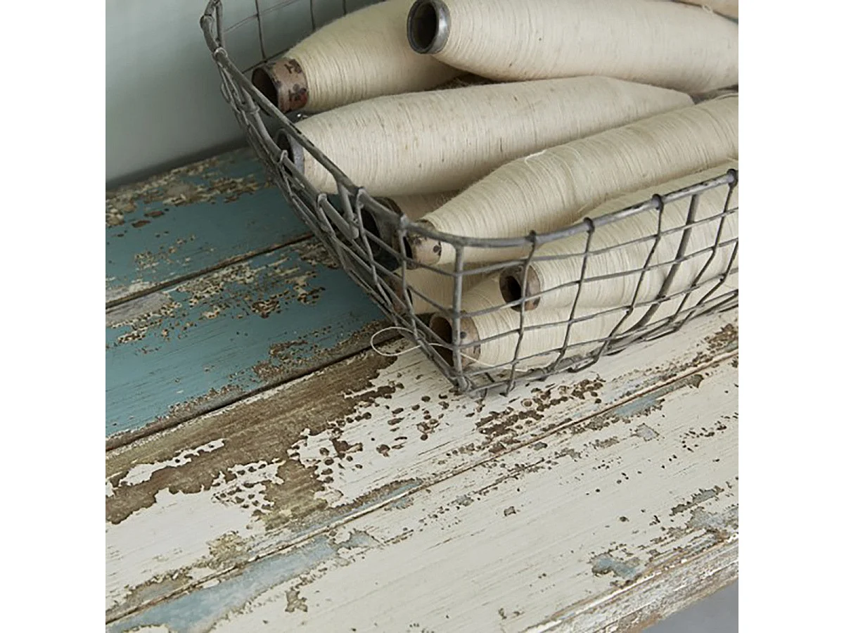 Console en bois recyclé massif 150 cm