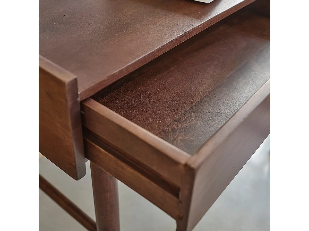 Scrivania in legno massello di mango