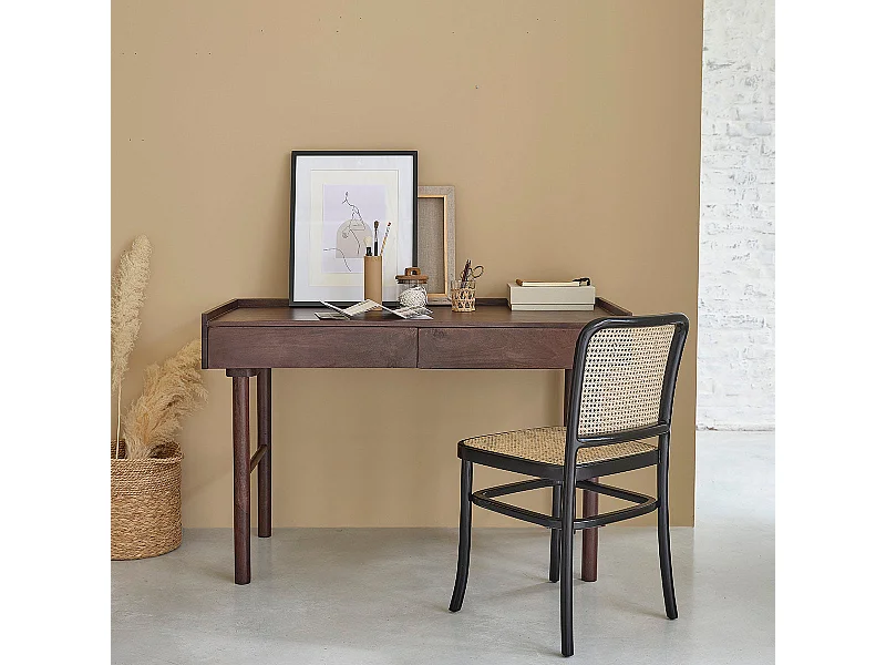 Bureau en manguier massif 125 cm