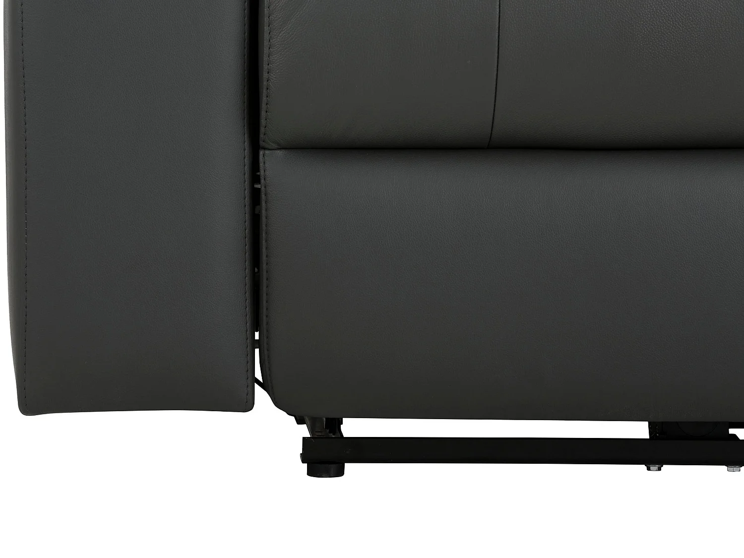 Tanaro | Chaise Lounge 3-zits rechts, elektrisch, grijs PU