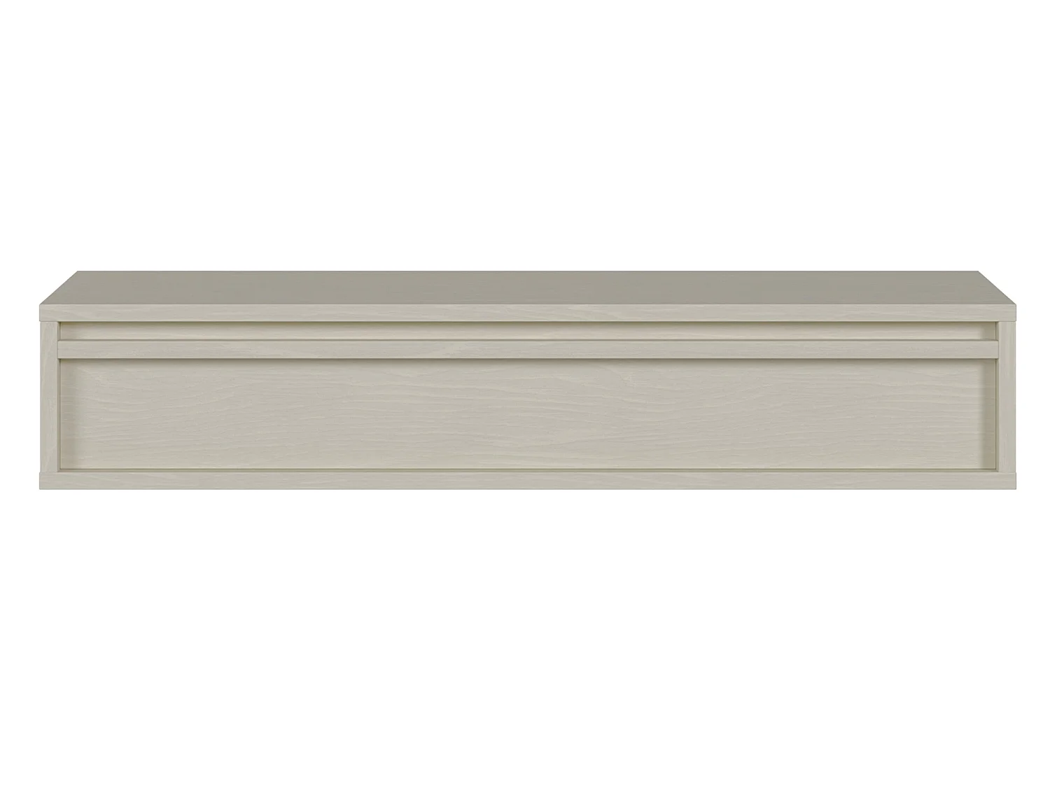 Mesa consola con cajón - Beige - 90 cm - EVO