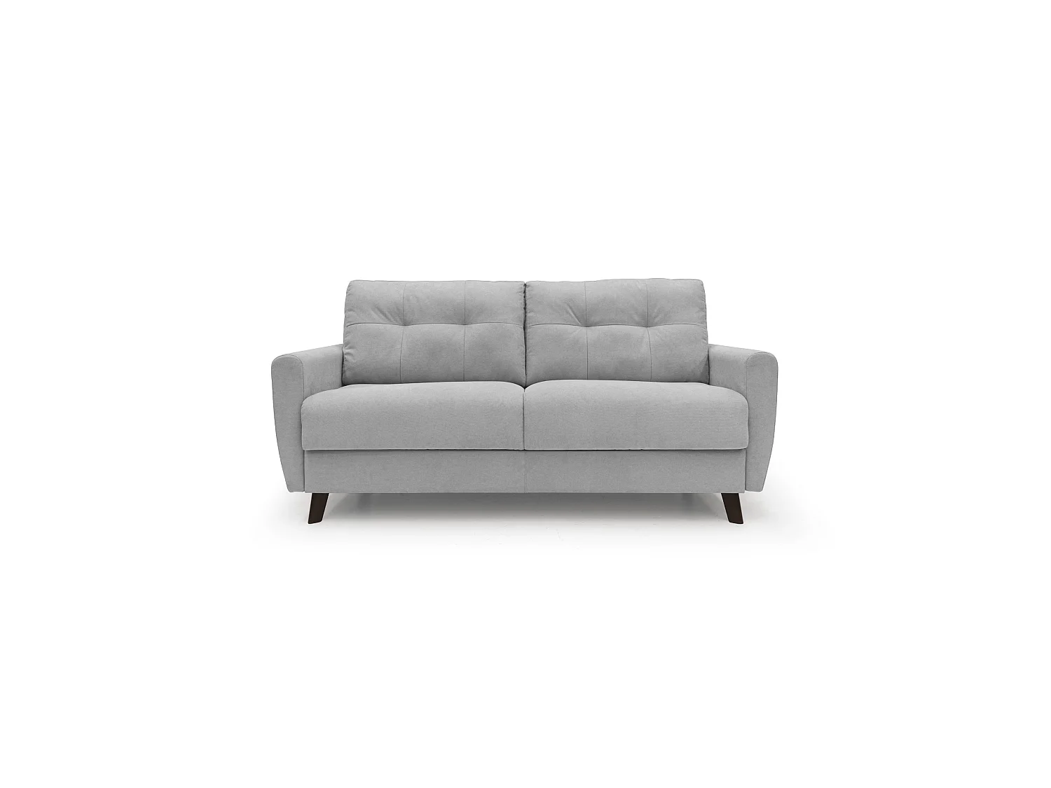 Callisto Sofá cama convertible de tela suave e impermeable 188 cm (mat. 140x197) Gris Claro