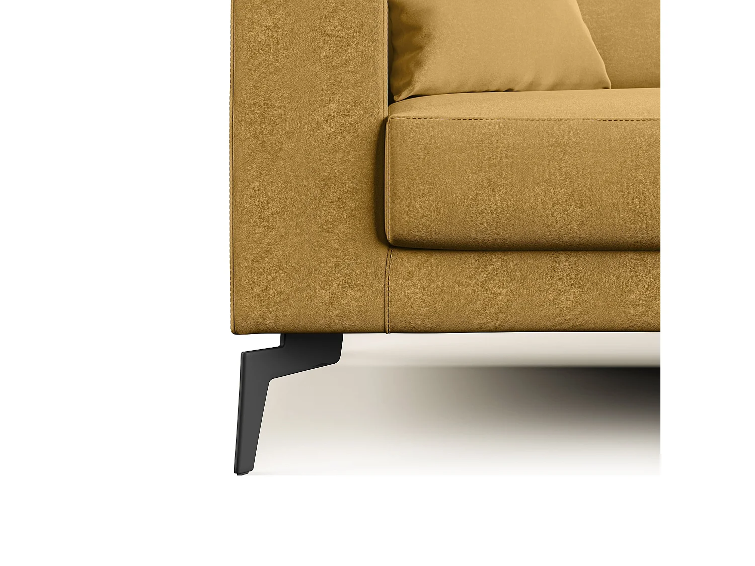 Prestige Divano design moderno T11 146 cm giallo