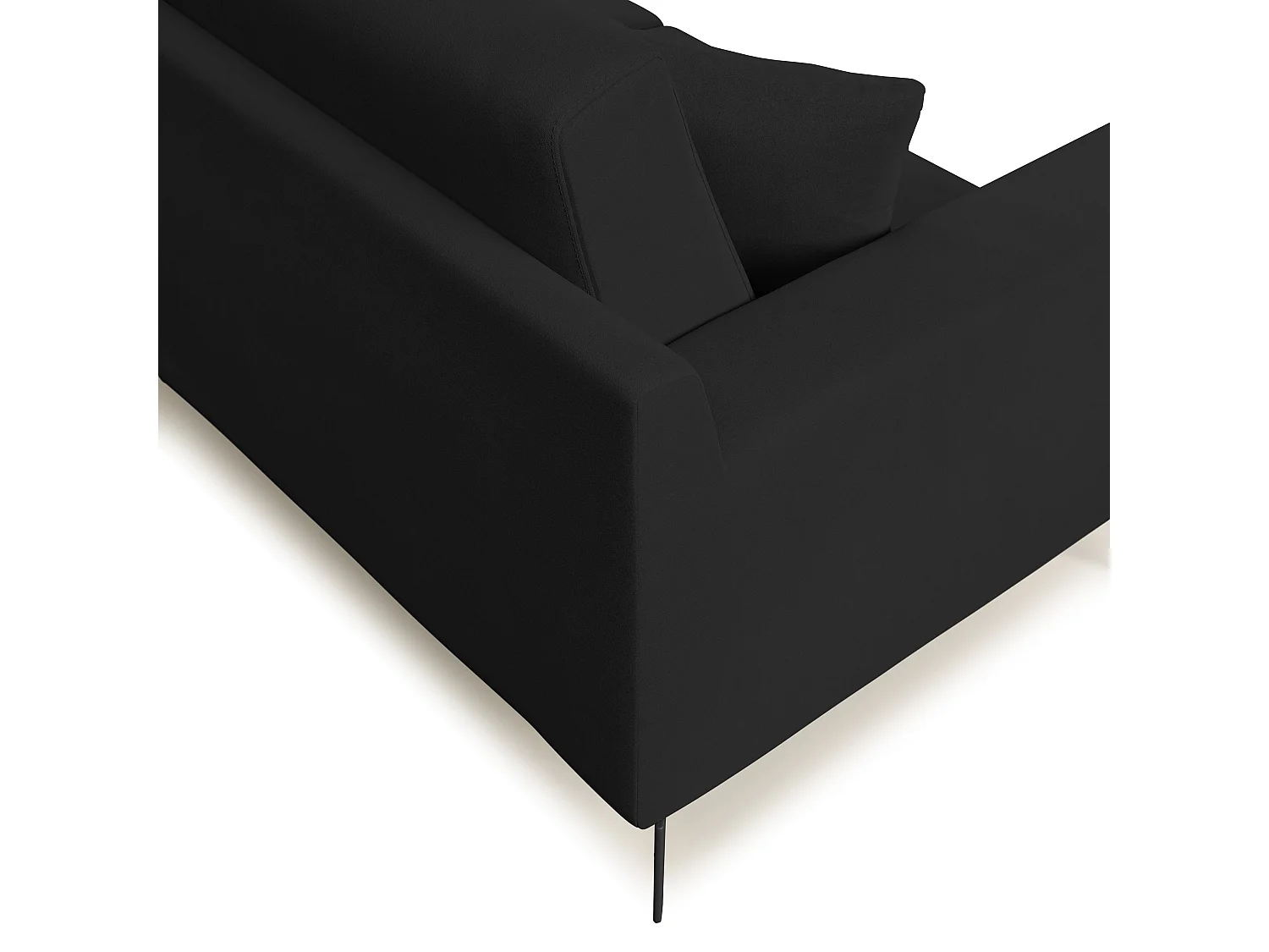 Prestige Divano design moderno T11 146 cm nero