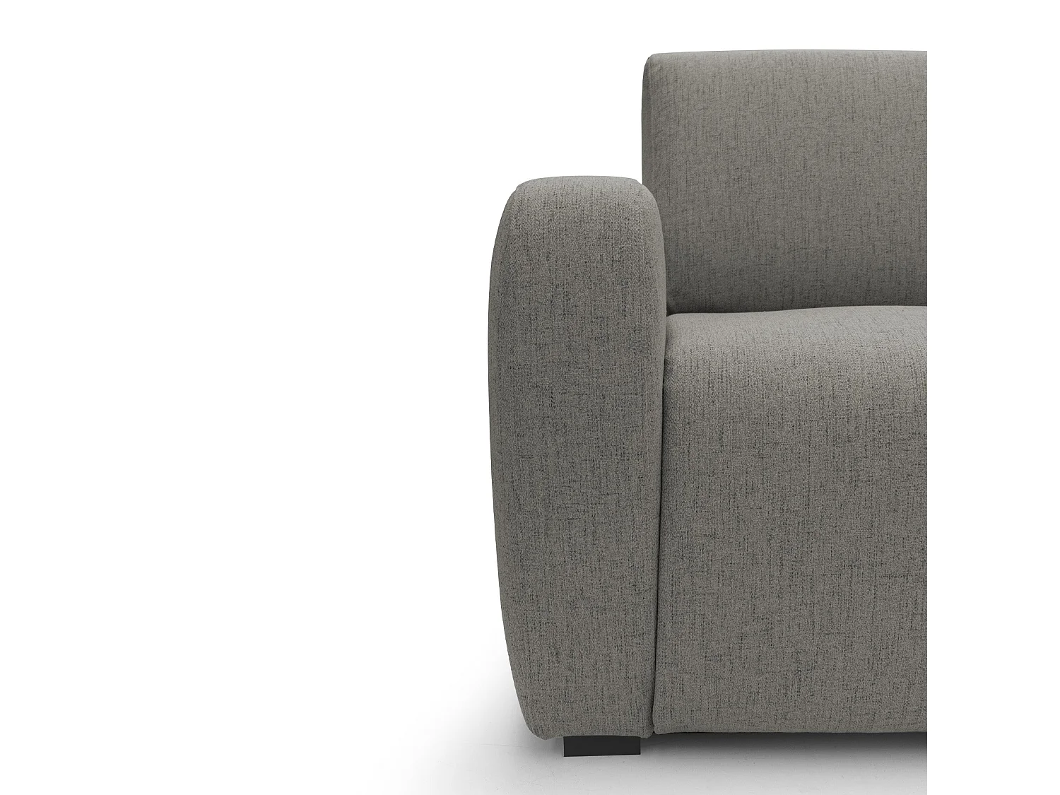 Duna Divano letto matrimoniale con materasso 20 cm in tessuto impermeabile T03 215 cm (mat. 160x197) talpa