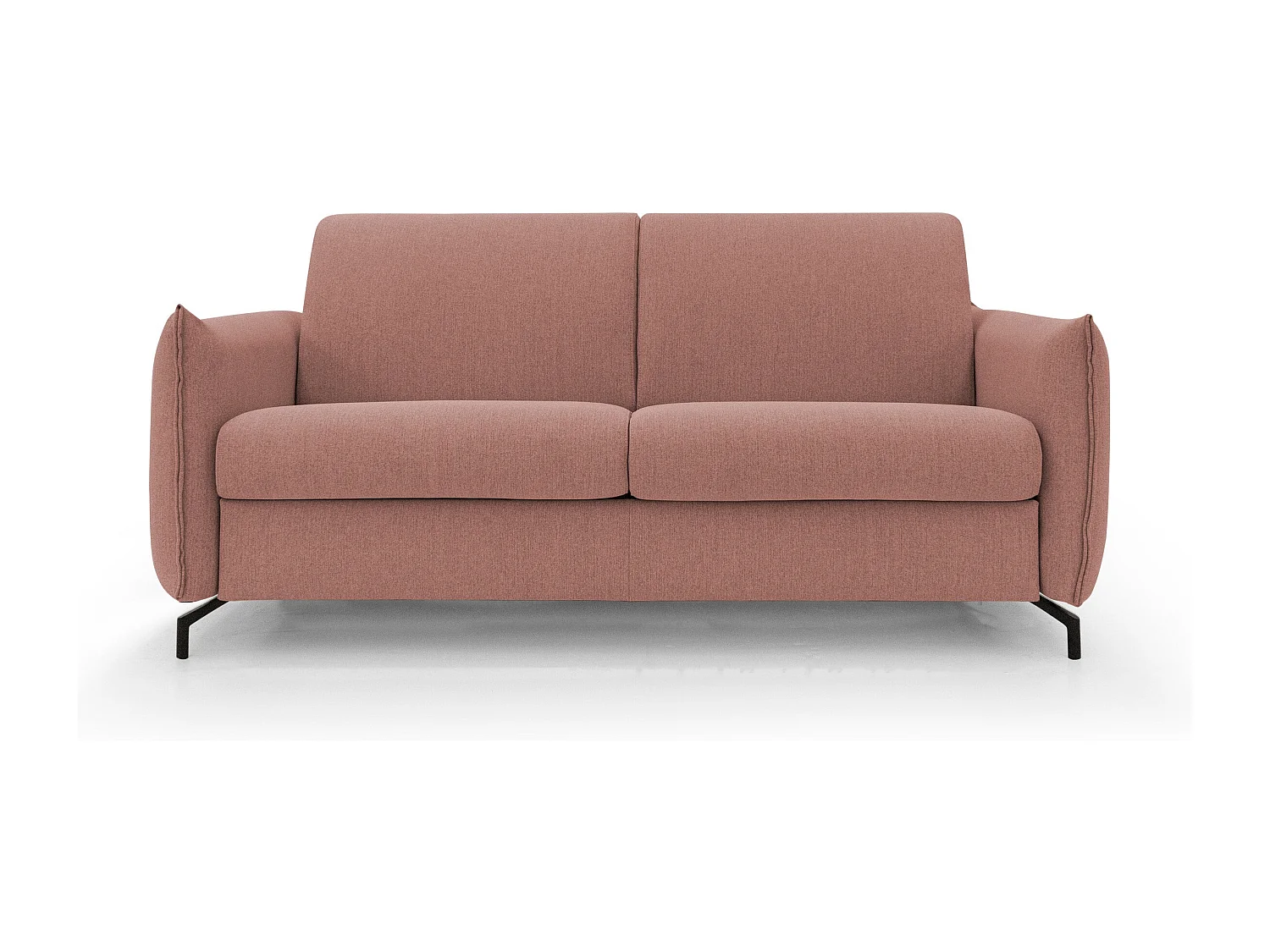 Scarlet Schlafsofa aus wasserfestem Baumwollmischgewebe T19 175 cm (mat.120x197) lachs