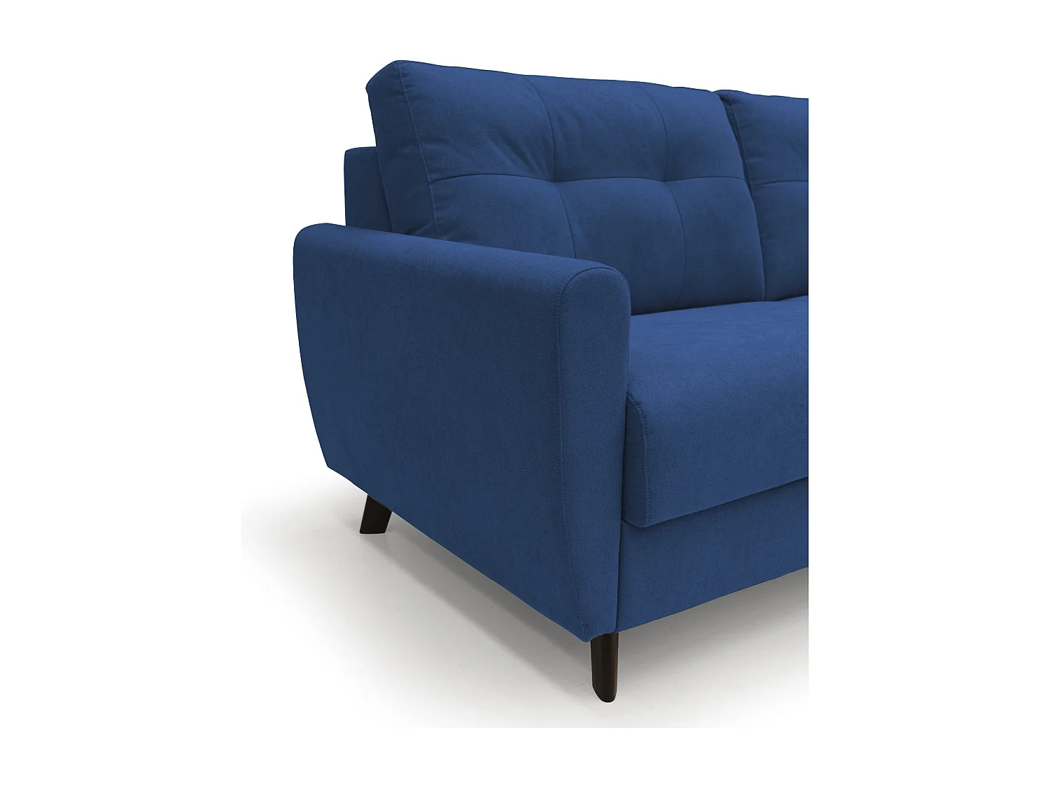 Callisto Sofá cama convertible de tela suave e impermeable 188 cm (mat. 140x197) Azul