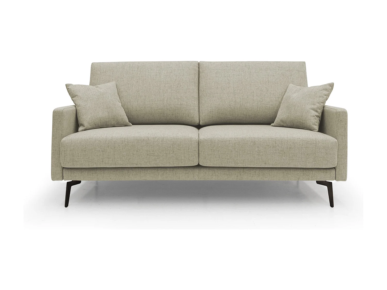 Saturno modernes Sofa aus weichem wasserfestem Stoff T03 180 cm beige