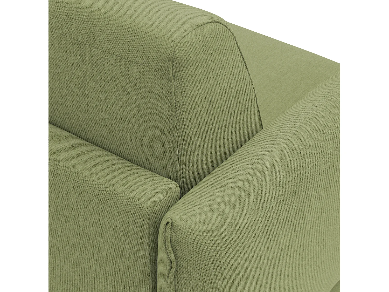 Scarlet Divano letto in tessuto misto cotone impermeabile T19 195 cm (mat.140x197) verde