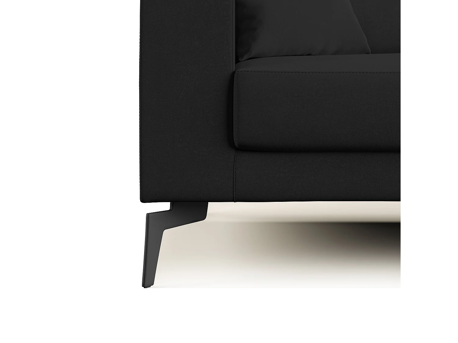 Prestige Divano design moderno T11 206 cm nero