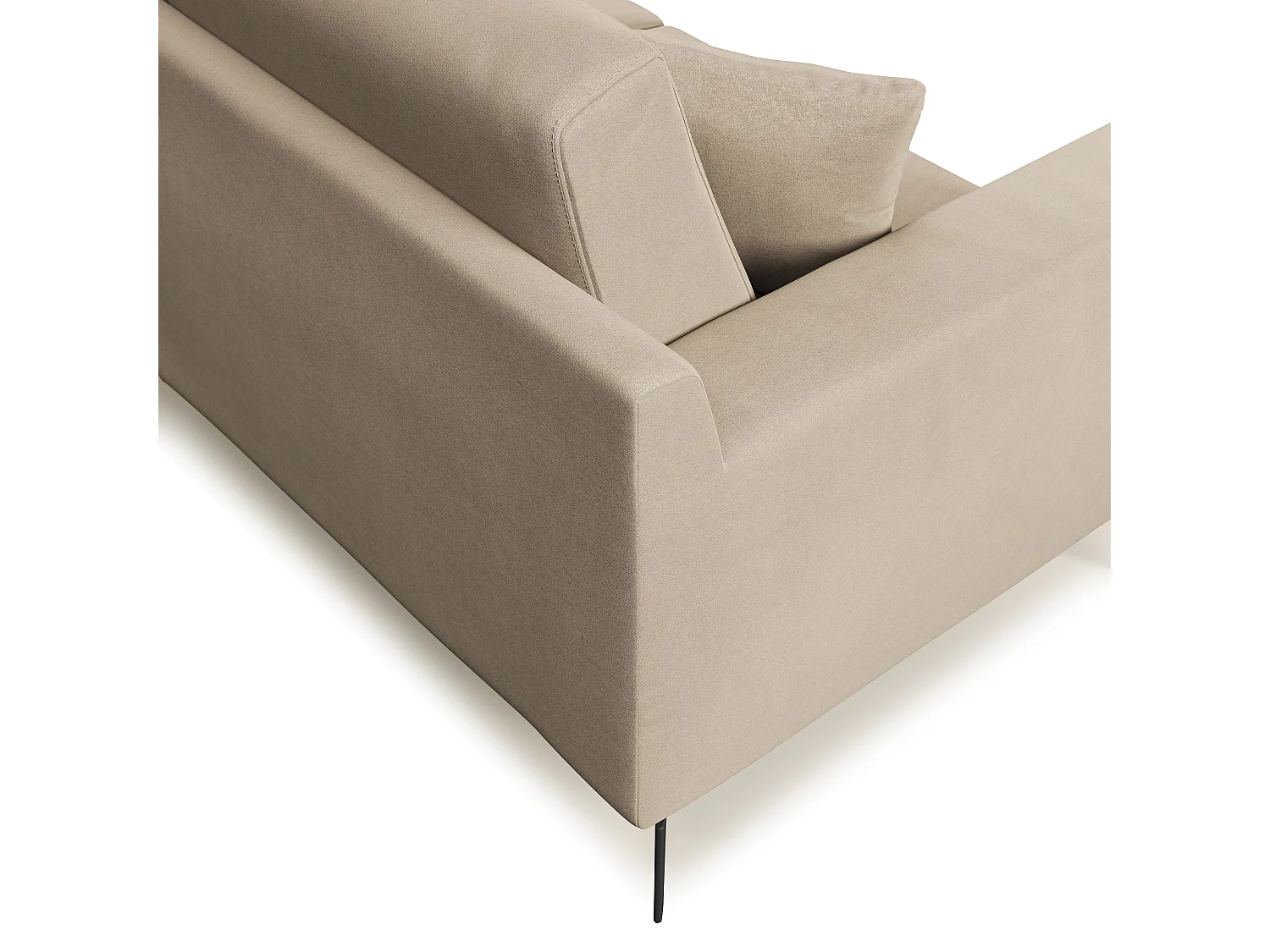 Prestige Divano design moderno T11 146 cm tortora