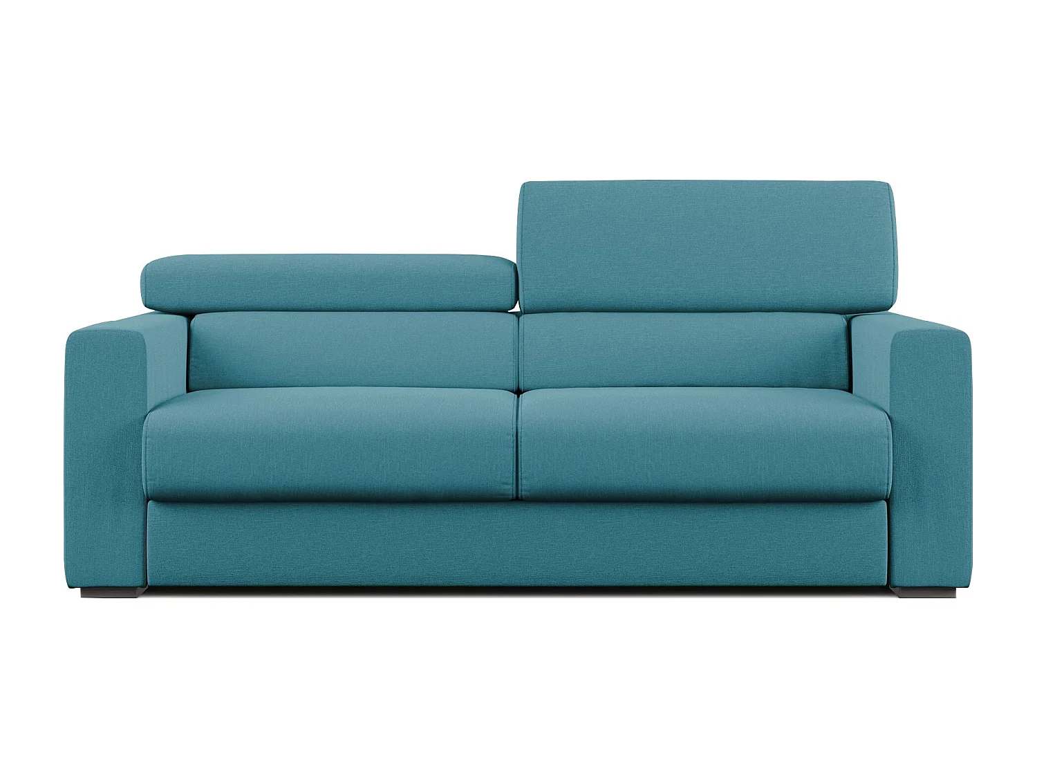 Dylan Sofa mit Bettkastenauszug aus wasserfestem, Baumwollartigem Stoff T13 158 cm hellblau